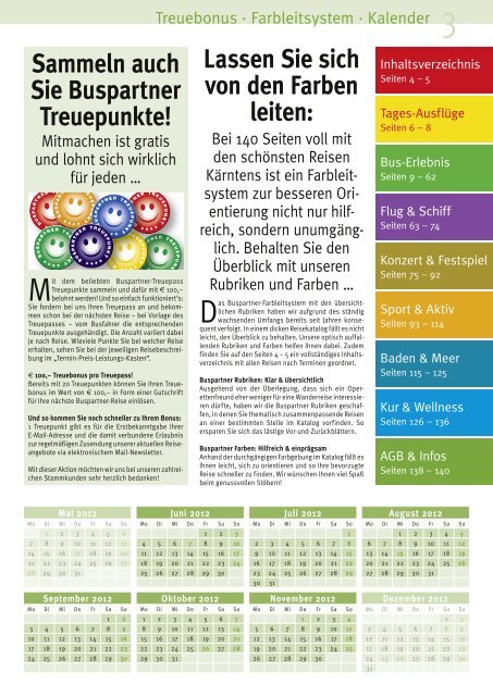 Buspartner Katalog Sommer-Herbst 2012