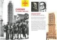 110 Jahre - Chronik