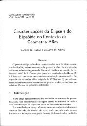 CaracterizaÃ§Ãµes da elipse e do elipsoide no contexto da geometria ...