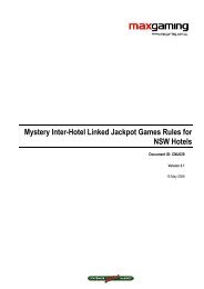 MJ029-1 Hotel Mystery Generic Rules - maxgaming nsw