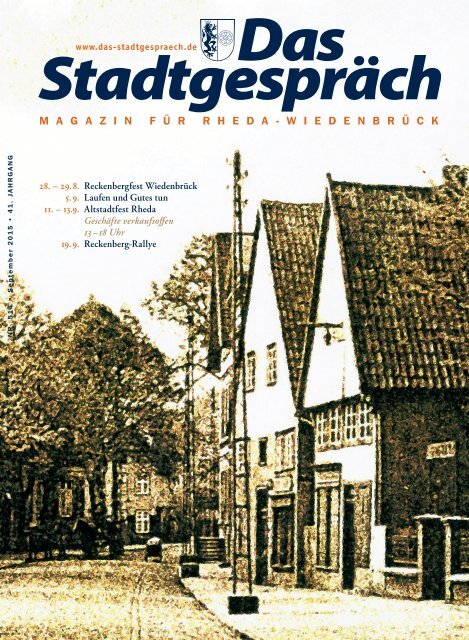 Das Stadtgespräch September 2015