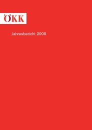Kurzübers Jahresbericht 2009 - Ökk