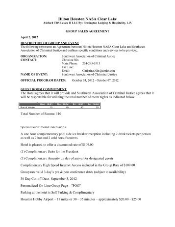 2012 Hotel Contract - swacj