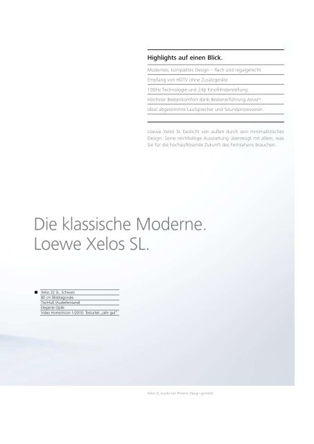 LOEWE_Katalog_2010_de (pdf, 7,90 MB)Oktober 2010 - oli.cc