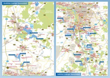 Nördliches Leipziger Neuseenland Südliches Leipziger ...