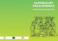 3. organisation of the pastoralist field school