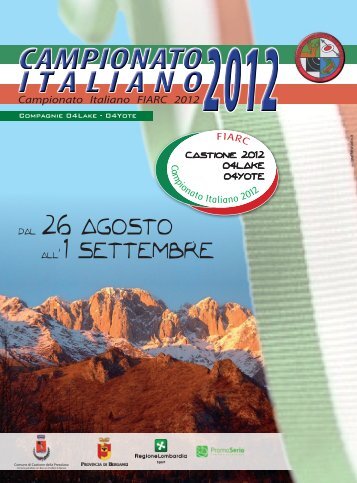 Campionato Italiano FIARC 2012 - Federazione Italiana Arcieri Tiro ...