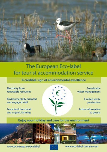 The European Eco-label for tourist accommodation service