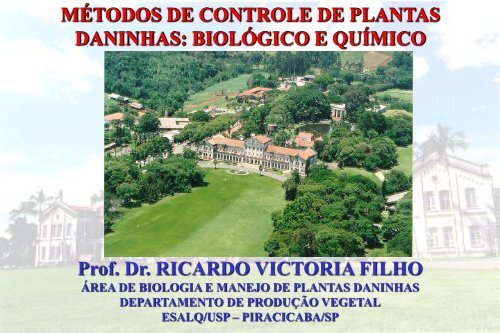Prof Dr RICARDO VICTORIA FILHO