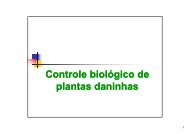 Controle biológico de plantas daninhas