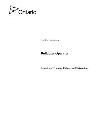 Bulldozer Operator