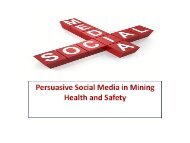 Social Media Mining Health and Safety