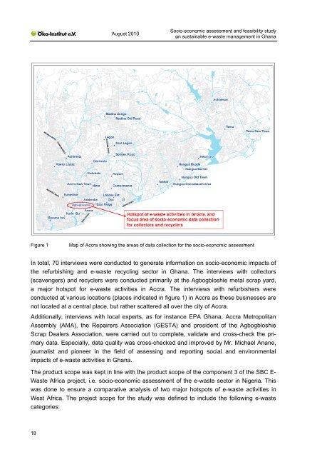 Socio-economic assessment and feasibility study on - Ã–ko-Institut eV