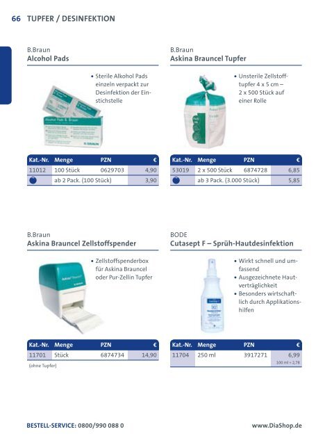 hauptKatalog für diabetiKerbedarf