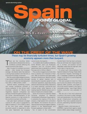 Spain: Going Global - Forbes Special Sections