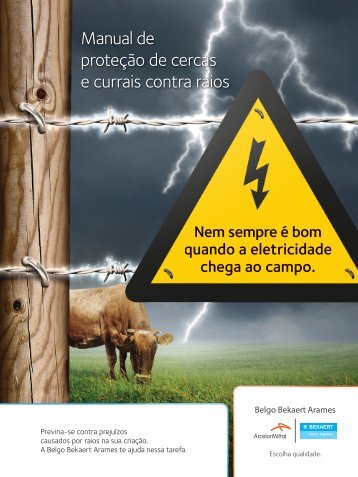 Manual de proteção de cercas e currais contra raios