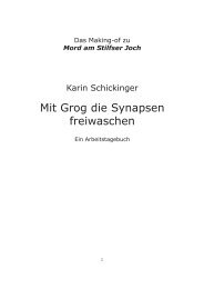 Mord am Stilfser Joch - bei Karin Schickinger