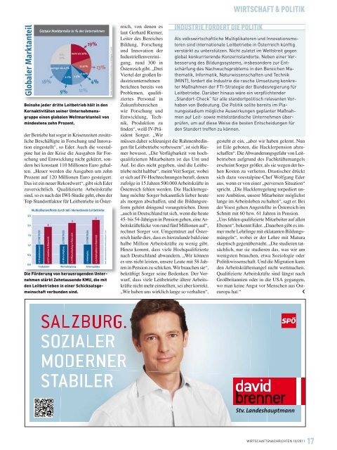 (Austria) GmbH bietet: Einfache Arbeitskräfte - Wirtschaftsnachrichten