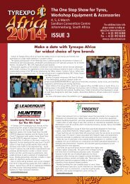 Tyrexpo Africa'14 Issue 3_newsletter - ECI International