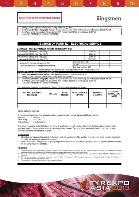 exhibitor manual - ECI International