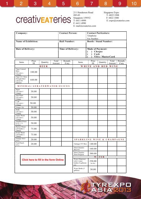 exhibitor manual - ECI International