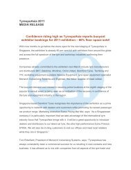 Tyrexpo Asia Media Release 4 - ECI International