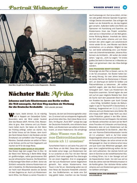 abo@segeln-magazin.de · www.segeln-magazin.de - Berliner Zeitung
