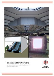 Smoke and Fire Curtains