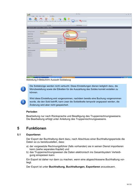 Handbuch FLORY, version Deutsch - Logistikbasis der Armee LBA