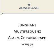 Junghans Multifrequenz Alarm Chronograph