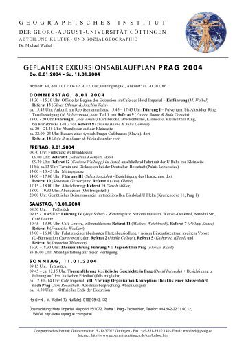 PRAG 2004 - Dr. Michael A. Waibel