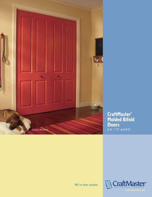 Craftmaster Molded Bifold Doors