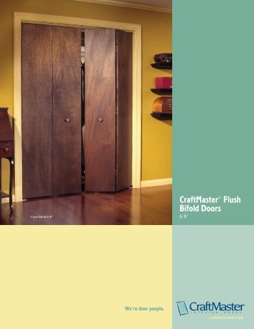CraftMaster Flush Bifold Doors