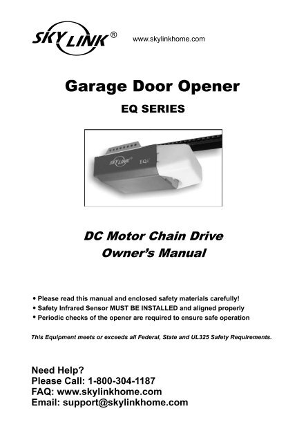 DC2722 manual-optmized - Martin Garage Doors
