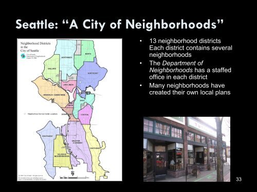 Making a Livable City The Case of Seattle