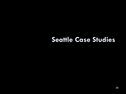 Making a Livable City The Case of Seattle