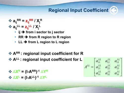 Introduction to Regional Input-Output Model