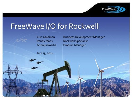 FreeWave I/O for Rockwell