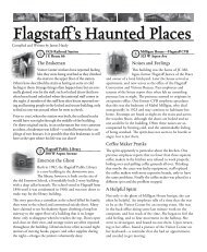 Flagstaff's Haunted Places - FlagstaffArizona.org