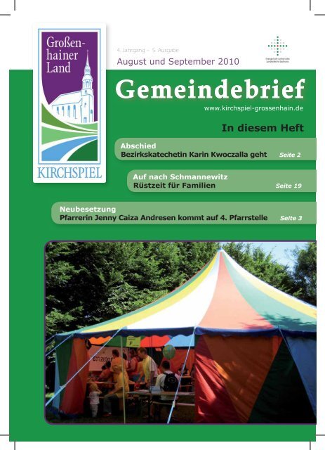 Gemeindebrief - Kirchspiel Großenhainer Land