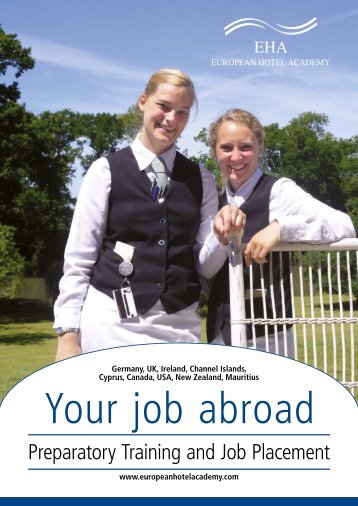 Your job abroad - European Hotel Academy