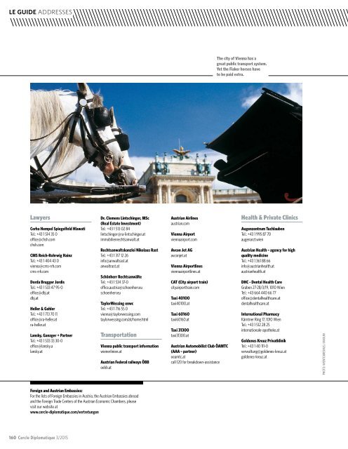 CERCLE DIPLOMATIQUE - issue 03/2015