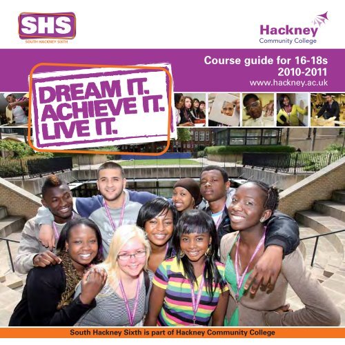 Course guide for 16-18s 2010-2011