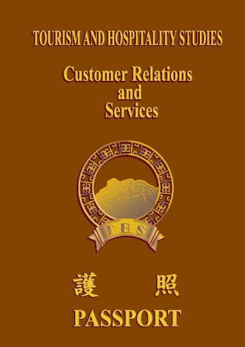 Manual on Module IV – Customer