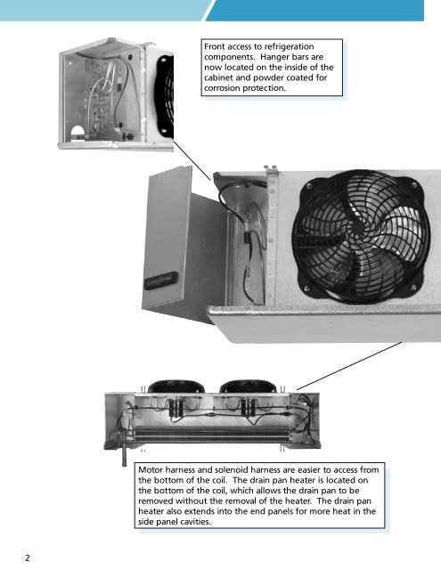 Heatcraft Low-Profile Evaporators