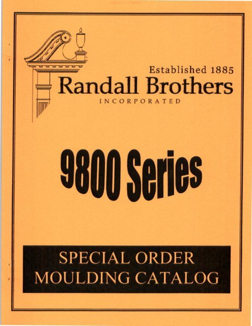 Randall Brothers 9800 Series - Daniel Lumber