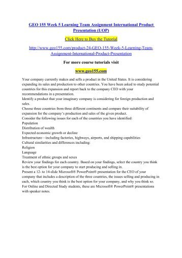 Uop Week 5 Must Have Worksheet