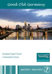 Good Old Germany - Touring - Tours & Travel