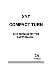 Pro Turn 1630sx Prototrak Slx Cnc Xyz Machine Tools