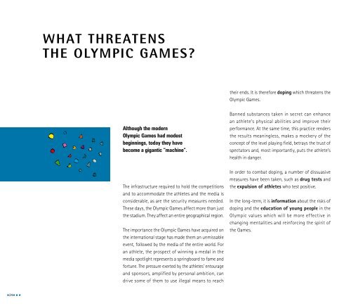 THE OLYMPIC GAMES? - International Olympic Committee